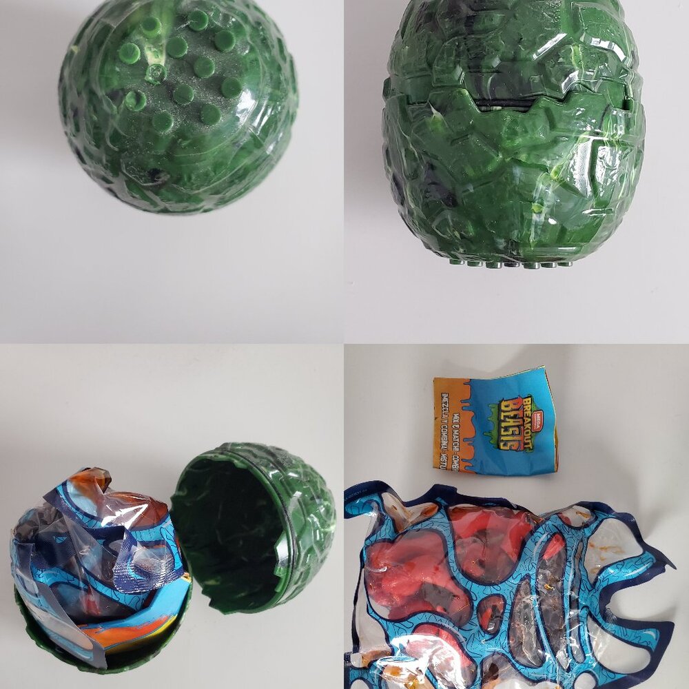 Mega Construx Breakout Beasts Green Dino Egg